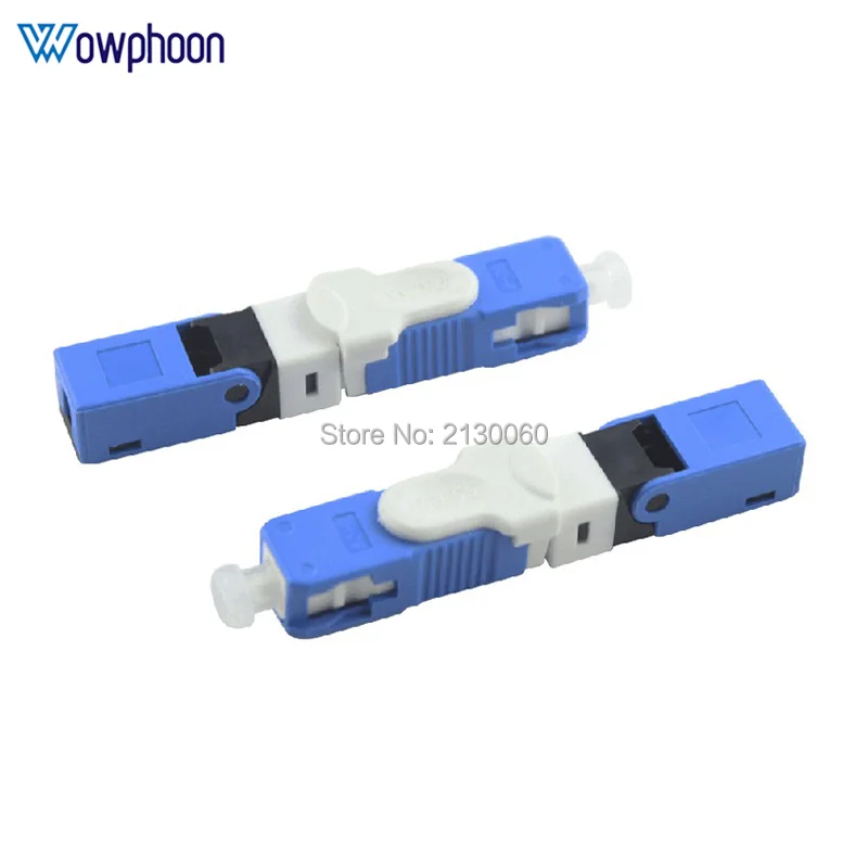200 шт./лот FTTH ESC250D SC APC Одномодовый волоконно-оптический новая модель оптический Быстрый разъем