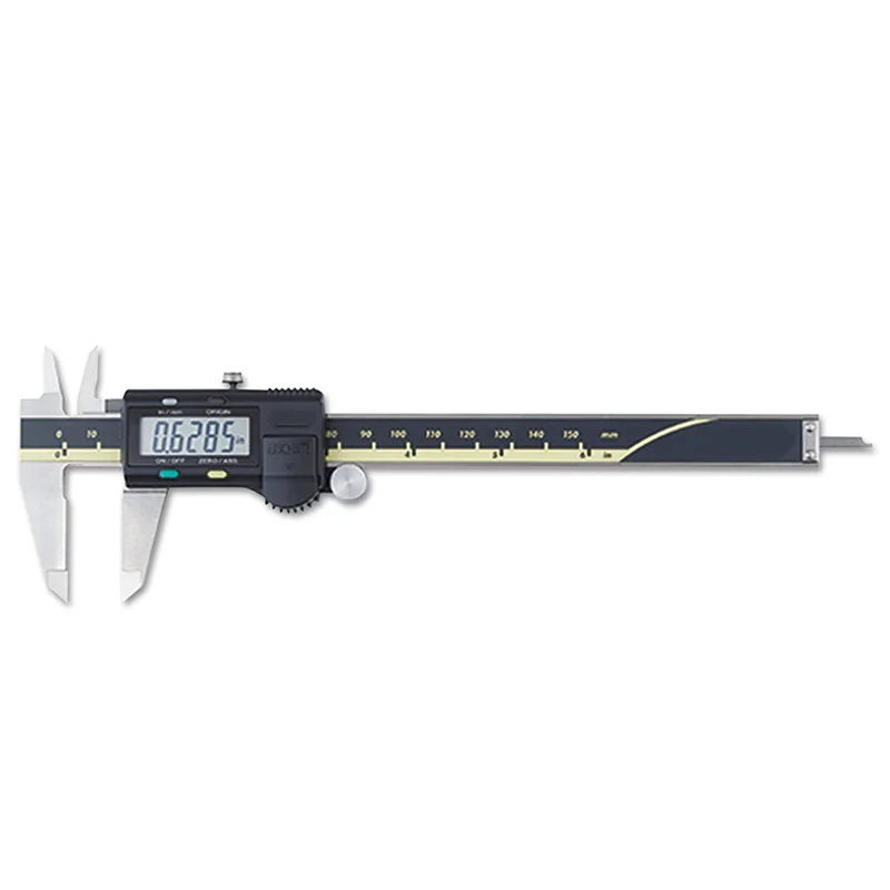 

Fashion500-196-30 Advanced Onsite Sensor (AOS) Absolute Scale Digital Caliper, 0 to 6 Inch/0 to 150mm Measuring Range, 0.0005 In