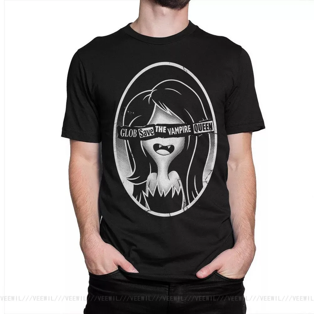 Из мультфильма Время приключений футболка Marceline Queen Для Мужчин's женщин мужчин