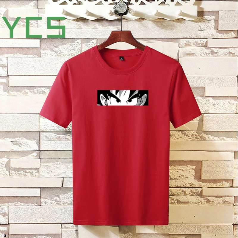 Футболка YCS Store мужская с мультяшным принтом уличная одежда из 100% хлопка топ 5