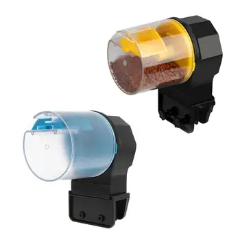 

Aquarium Automatic Fish Feeder Tank Timer Feeder with 2 Fish Food Dispensers