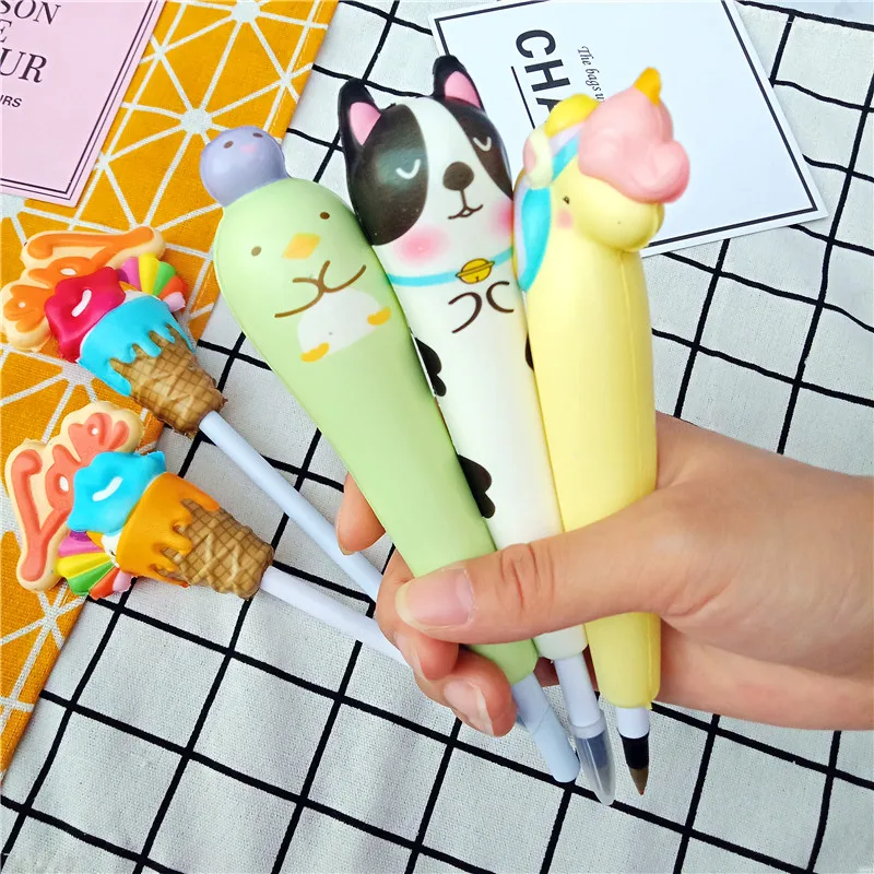 Креативный флеш накопитель в виде единорога Kawaii Cat мягкая медленно поднимающаяся