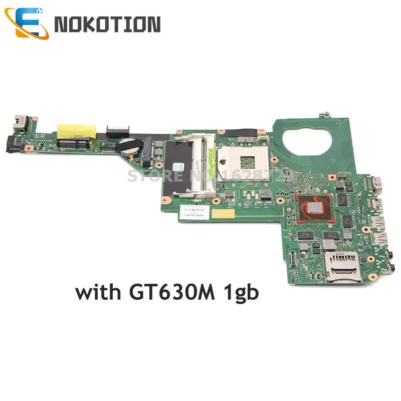 NOKOTION 717187-001 717187-501 676758-001 676758-501 для HP DV4 DV4-5000 Материнская плата ноутбука DDR3 GT630M