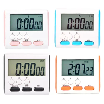 

Multi-functional Kitchen Timing Students Do Timer English Electronic Clock with Numbers Reminder Stopwatch