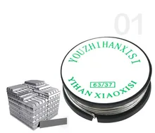 Rouleau de fil à souder en colophane BGA, haute pureté, faible point de Fusion, 0.6 1.2mm, 8 20g