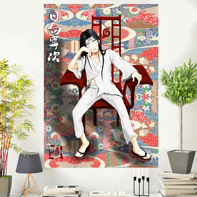 Anime Naruto Hanger Tapestry Remodeling Room Dormitory Bedside Background Cloth