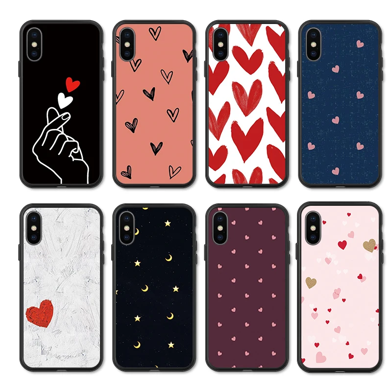 Чехол Love Heart для Huawei P30 Lite P30Lite Pro Coque P 8 30 2015 2017 Мягкий силиконовый чехол Huawi P8lite P30pro |