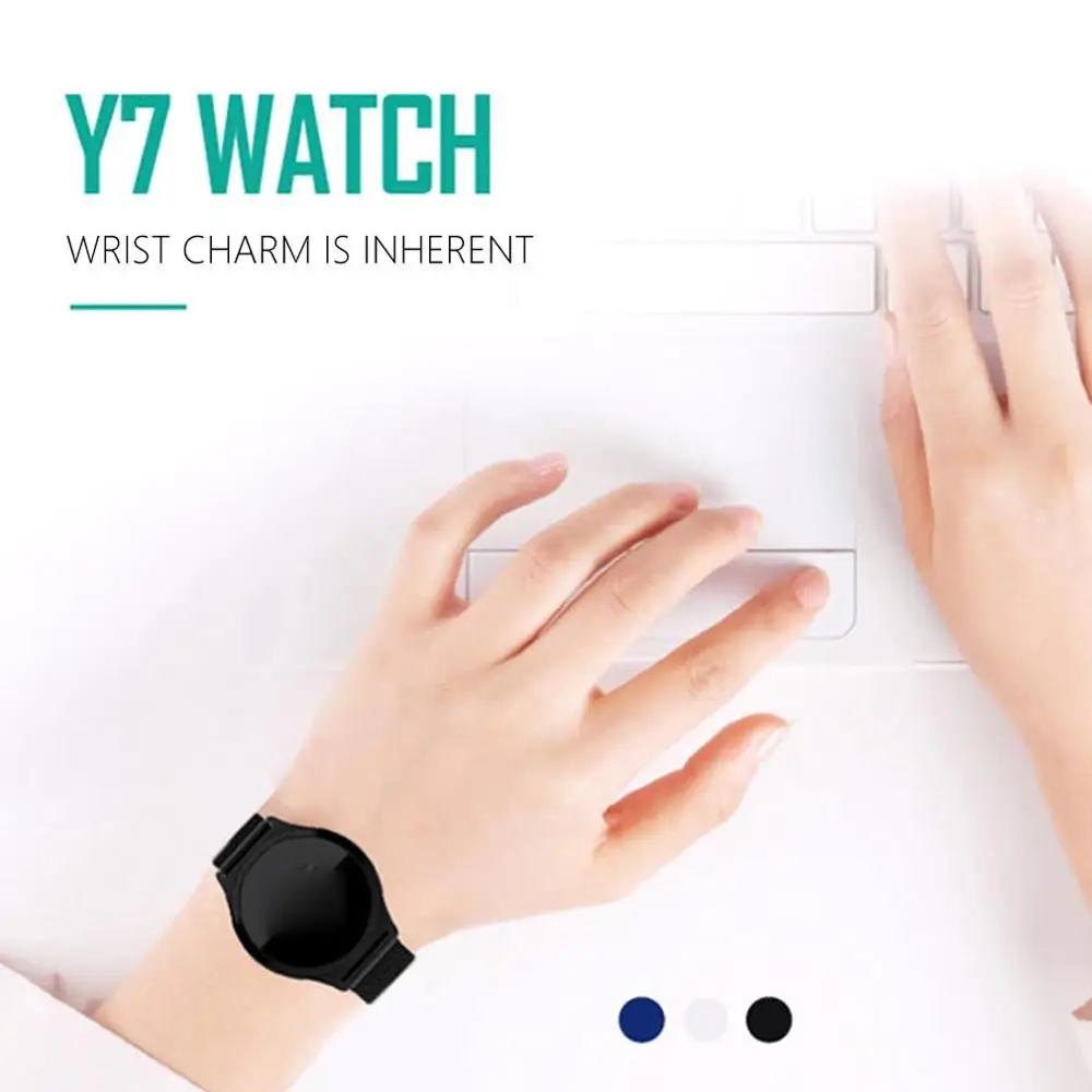 Y7 Round Screen Smart Watch Ip67 Waterproof Smart Watch Sleep Monitoring Smart Watch Unisex Wearable