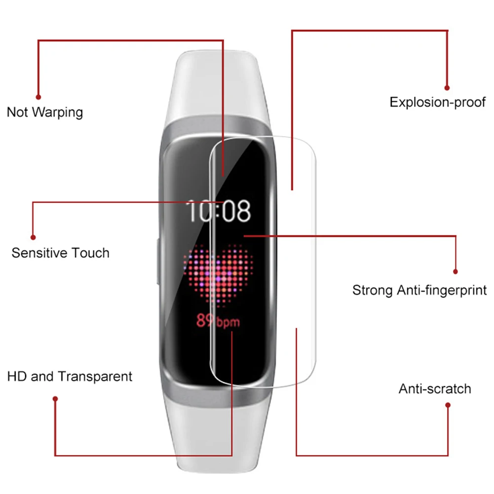 Защитная пленка для экрана для samsung Galaxy Fit E умный браслет Защитные пленки против царапин для samsung Galaxy Fit