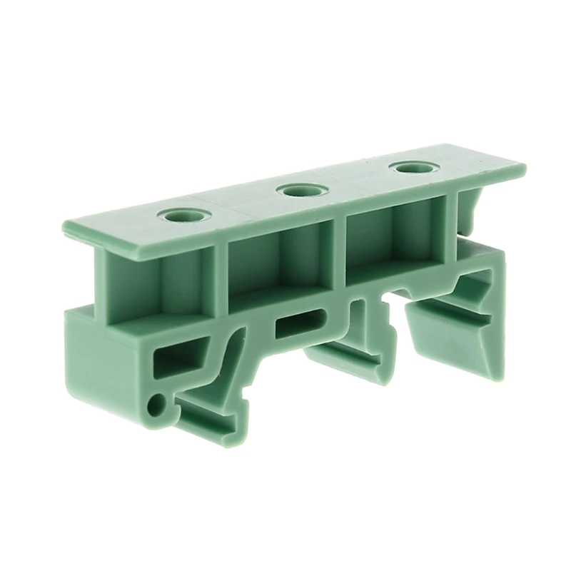 

PCB 35mm DIN Rail Mounting Adapter Circuit Board Bracket Holder Carrier Clips