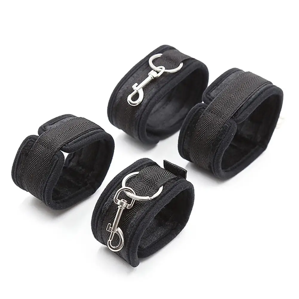 Movconly Fetish Bed Restraint Kit for Sex BDSM Toys Sets with Hand Cuffs Ankle Cuff Bondage Collection Movconly Fetish Bed Restraint Kit for Sex BDSM Toys Sets with Hand Cuffs Ankle Cuff Bondage Collection