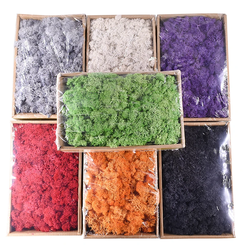 

20/40g Artificial Plant Eternal Life Moss DIY Home Wall Garden Ornament Micro Landscape Accessories Fake Plant Flowers Decorates