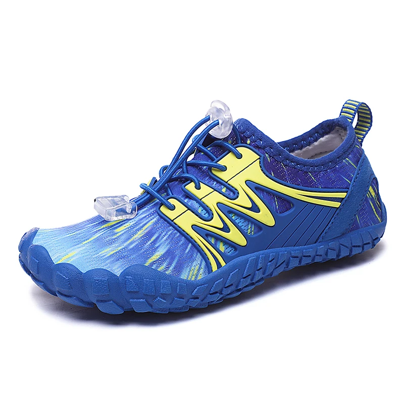 Summer Women Kids Children Beach Sea Stretch Fabric Water Shoes Barefoot Aqua Coral Surfing Swimming