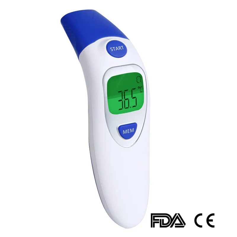 Handheld Infrared Thermometer for Forehead & Ear Temperature (4)