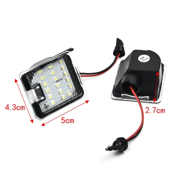 

Car Rearview Mirror Lights LED Puddle For Ford Mondeo MK4 IV 2007-2014 Durable