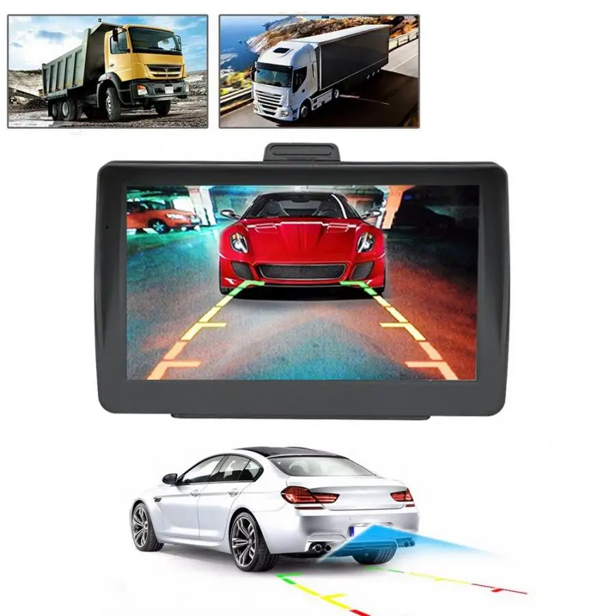 Автомобильный gps портативный 7 дюймов gps навигация HD емкостный сенсорный экран FM автомобильного gps-навигатора для автомобиля грузовика oto aksesuar