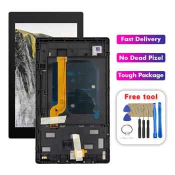 

@ For Amazon Fire HD7 2019 HD 7 M8S26G Complete LCD Touch Screen Digitizer Assembly Frame