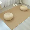 Tatami Cushion Meditation Cushion Round Straw Pouf Hand Woven Mat Chair Floor Cushion For Meditation Yoga Pad Seat Floor Pillow 4