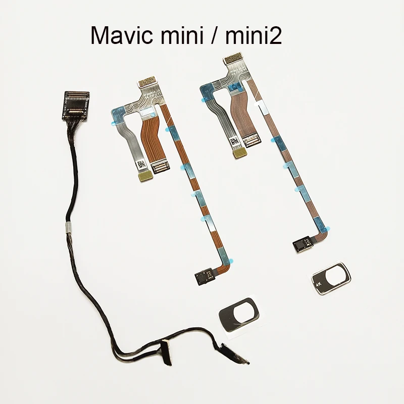 3 in1 Flex Cable PTZ Flat Cable Camera Lens Glass for DJI Mavic Mini1 and Mini 2 Gimbal Repair Parts For DJI