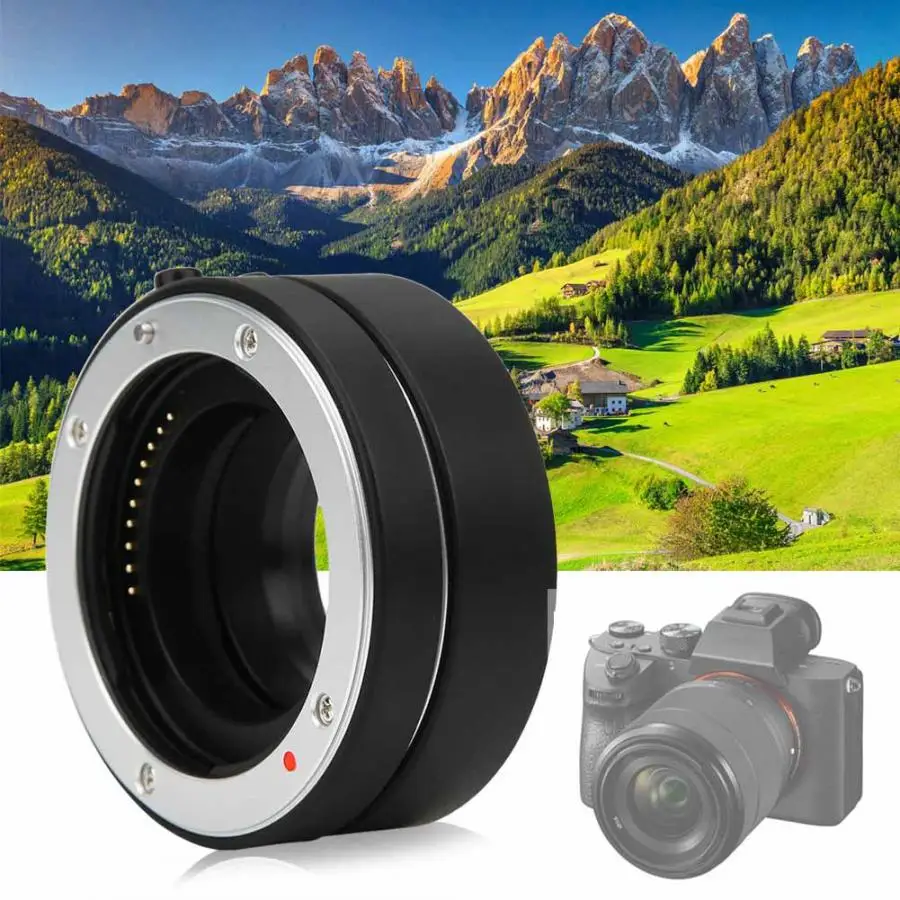 Автофокус Макро Удлинитель адаптер кольцо 10 мм+ 16 мм для sony E Mount NEX3, NEX5N, NEX7, NEX-F3, A7, A7R, A7S, A5000, A6000