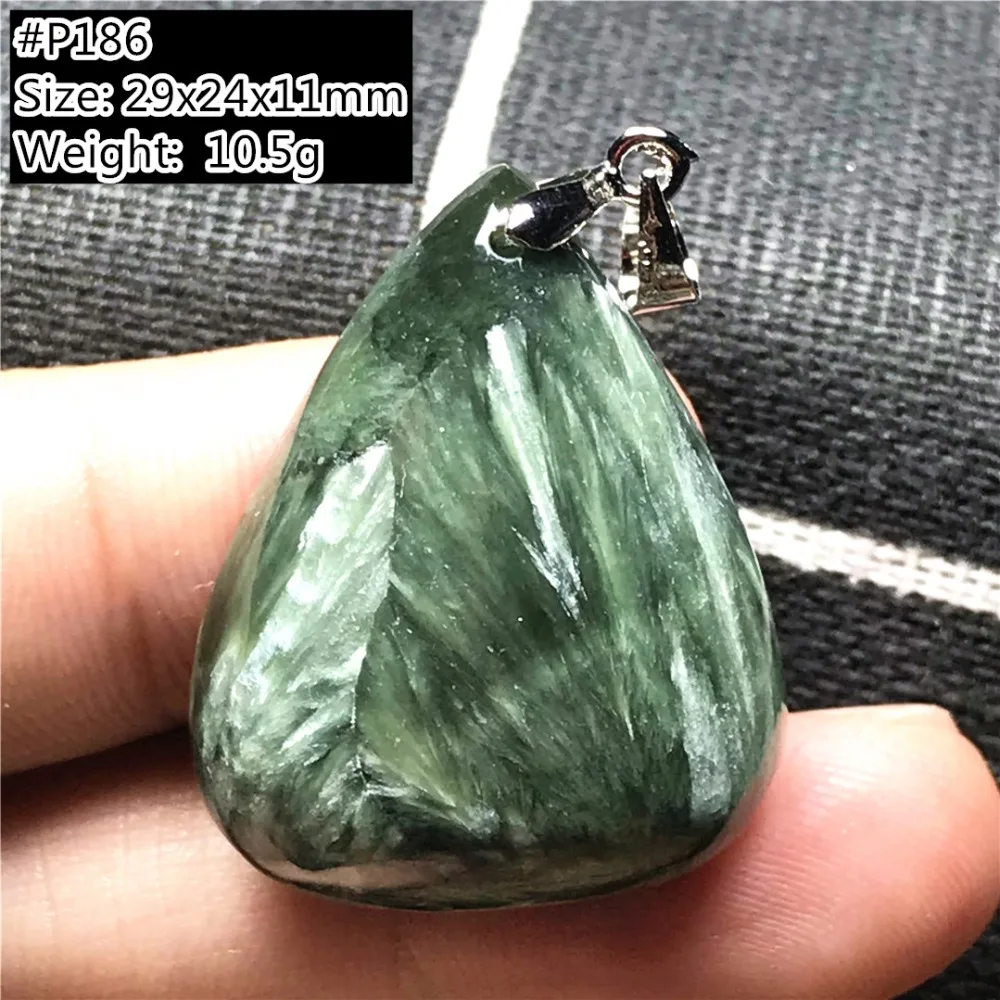 Seraphinite Pendant (186)