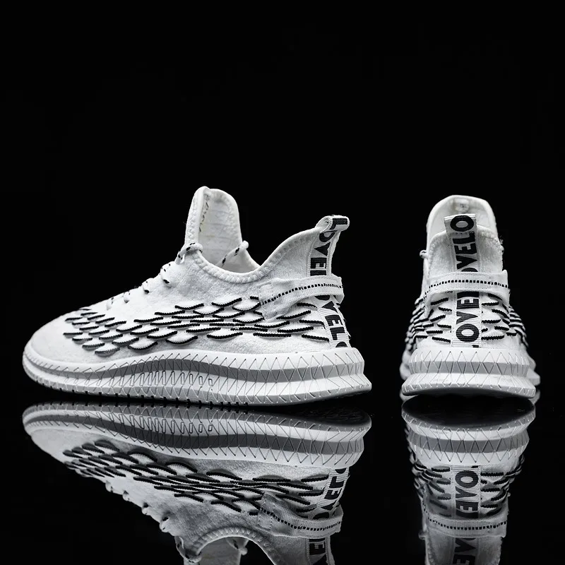 

Breathable Men Sneakers Adult white Black Gray High Quality Comfortable Non-slip Soft Mesh Men Shoes 2019 Summer New Masculino