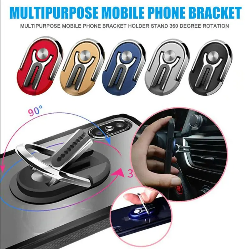 

Multipurpose Mobile Phone Bracket Holder Stand 360 Degree Rotation for Car