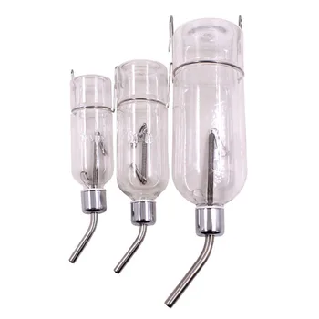 

Plastic Hamster Drinker Water Bottle Dispenser Feeder Hanging Pet Dog Guinea Pig Squirrel Rabbit Cage Hanging Bottle Feeder