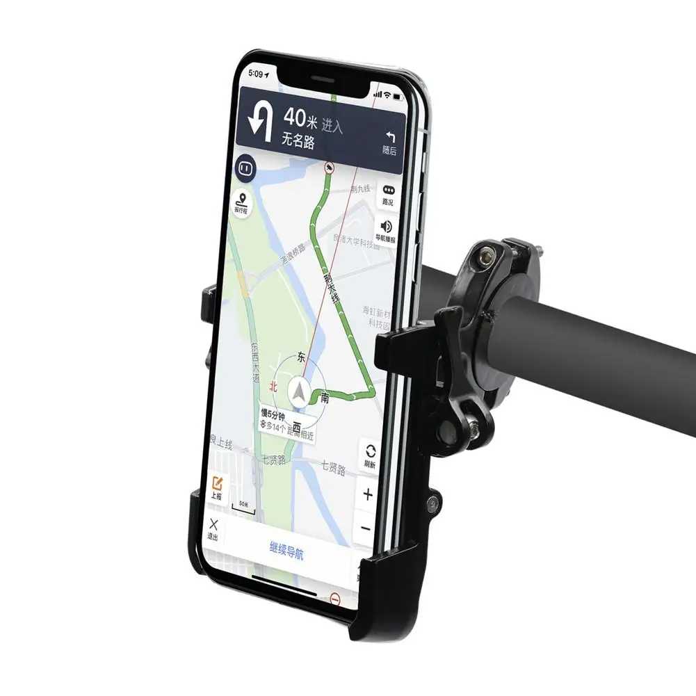 Electric Scooter Aluminum Alloy Mobile Phone Bracket Bike Riding Navigation Holder Rotating Universal Rack | Автомобили и