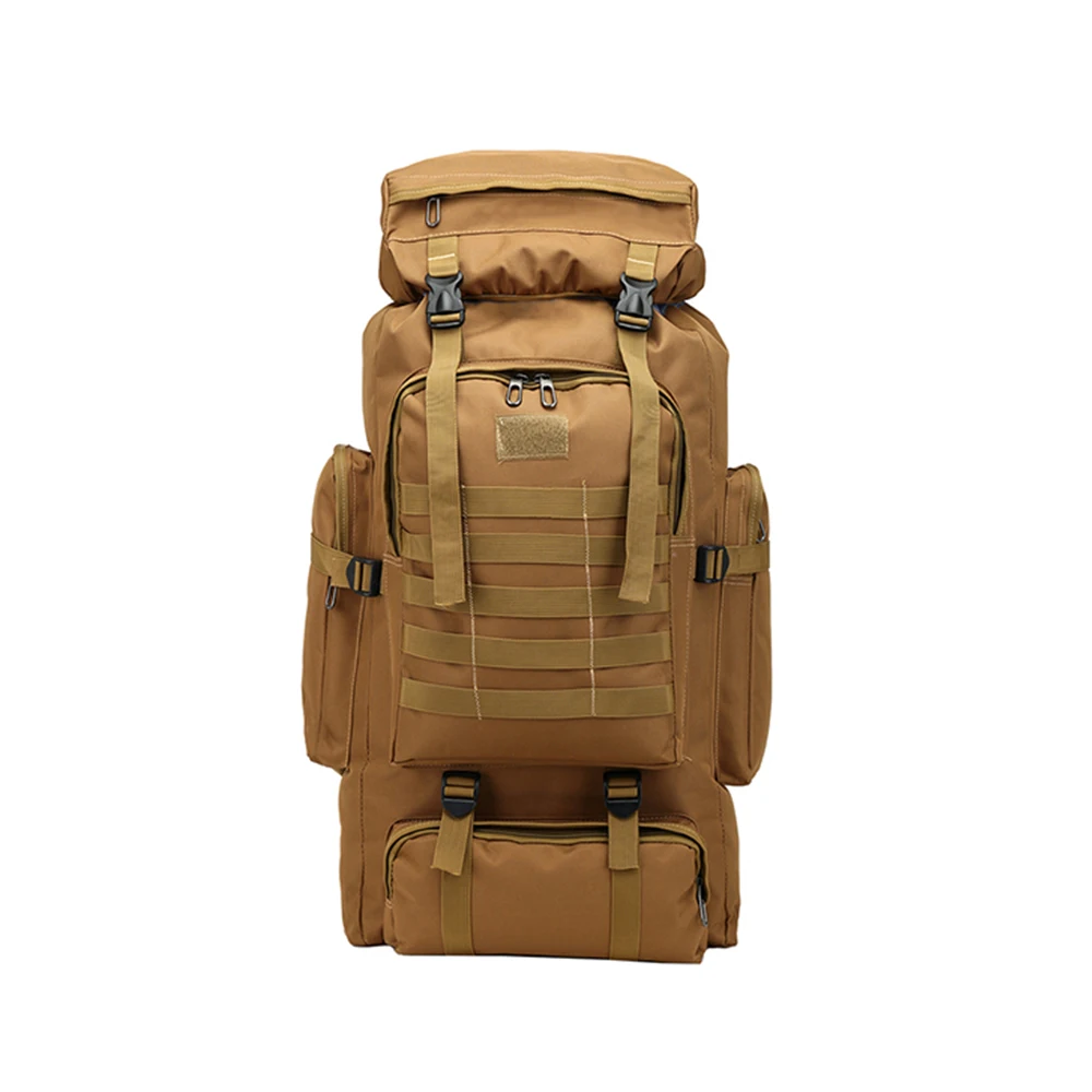 Уличные сумки военный тактический рюкзак водонепроницаемый камуфляж большой емкости Кемпинг походная сумка рюкзак - Цвет: Orange Gold