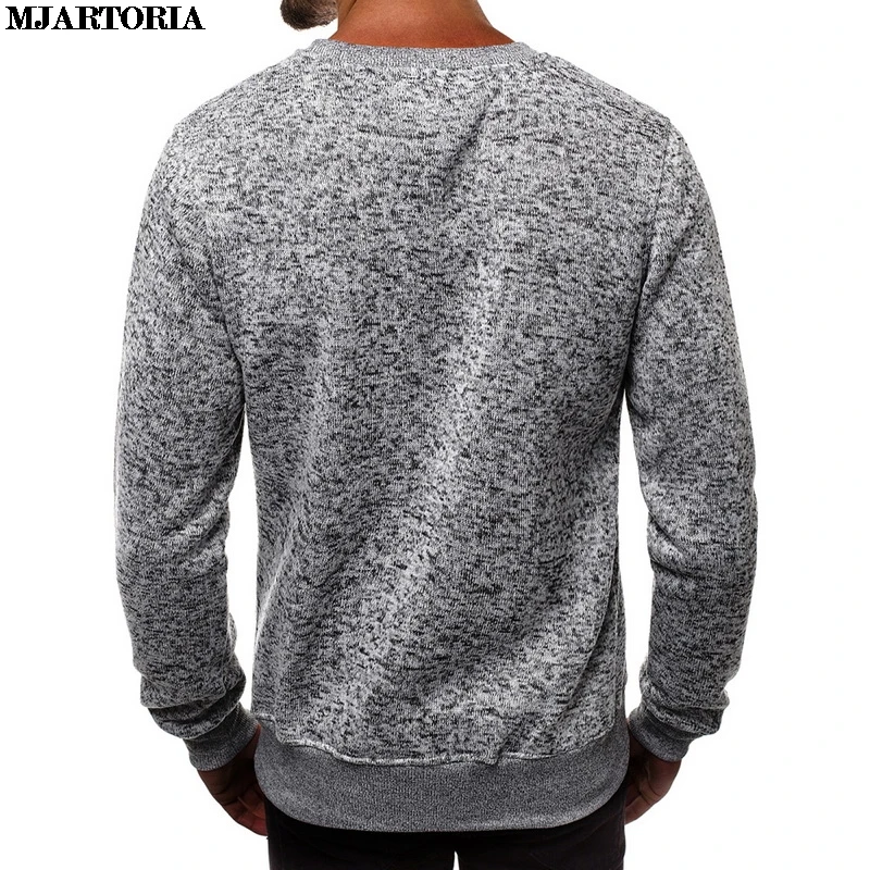 MJARTORIA Soild O-Neck Sweater Men'S Casual Winter Long Sleeve Pullover Fashion Sweatshirt Simple Wild Men'S Clothing Tops New MJARTORIA Soild O-Neck Sweater Men'S Casual Winter Long Sleeve Pullover Fashion Sweatshirt Simple Wild Men'S Clothing Tops New