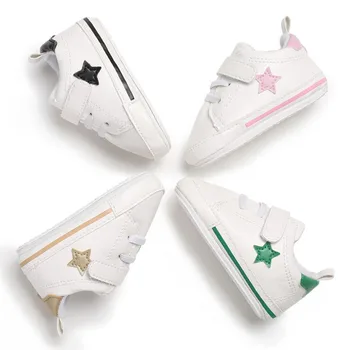 

New Cute Print Infant Anti-slip New Born Baby Boys Girls Shoes Casual walking Shoes Super Quality