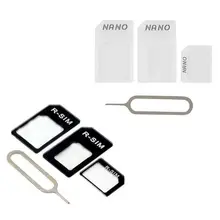 

3 in 1 NanoSIM Card to Micro SIM Card to Standard SIM Card Adapter Converter