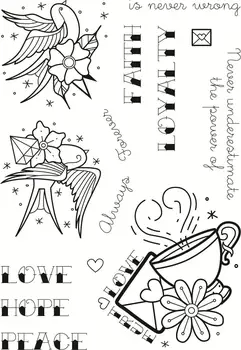 

11x16 Fresh flowers Transparent Clear Stamps for Scrapbooking for DIY Card Making Cutting Crafts Stencil