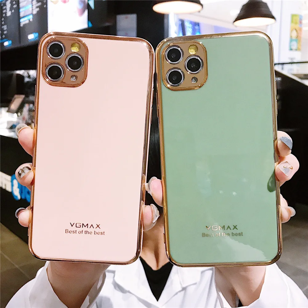 Чехол для телефона с гальваническим покрытием XIAOMI 10pro 10 M10 мягкая задняя крышка из