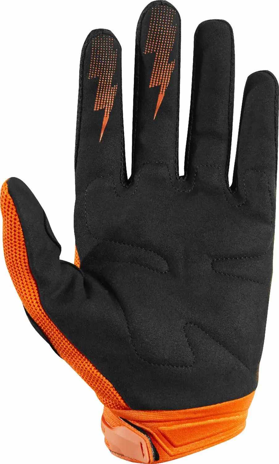 orange racing gloves