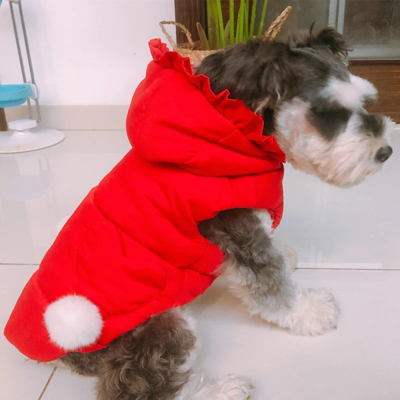 

Winter Dog Clothes Poodle Schnauzer Pug Clothes French Bulldog Clothing Dropship Pug Costume Coat Jacket Vest Pet Outfit Garment