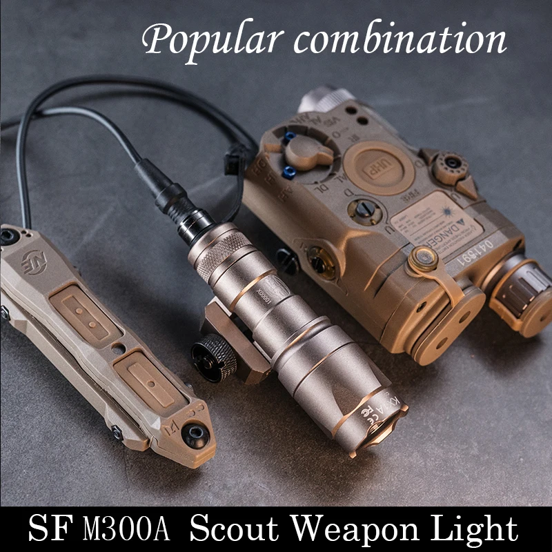 M300A фонарик для оружия Тактический M600B scount светодиодный светильник охотничий фонарь softair surfirelementairosft