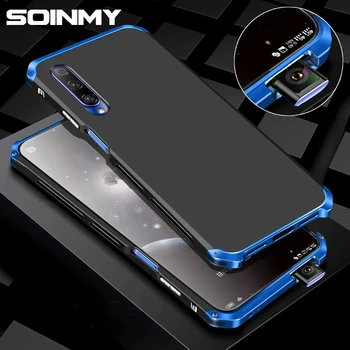 

Luxury Armor Aluminum Metal Frame Case for Huawei Honor 9X 9X PRO Rubber shockproof Back Coque for Huawei honor 9x 9x pro fundas