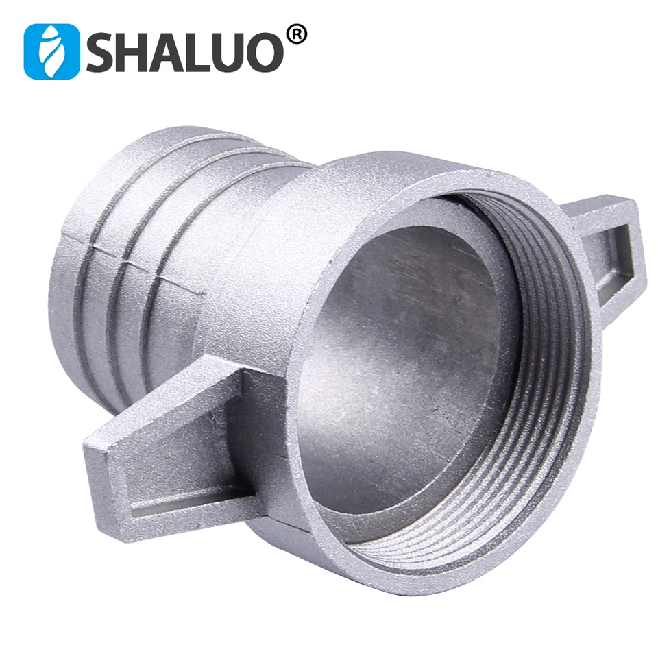 Raccord De Tuyau En Aluminium Pour Pompe à Eau - Avec Joint Caoutchouc, Tailles 7,6 Cm à 5,1 Cm, Léger Et Durable