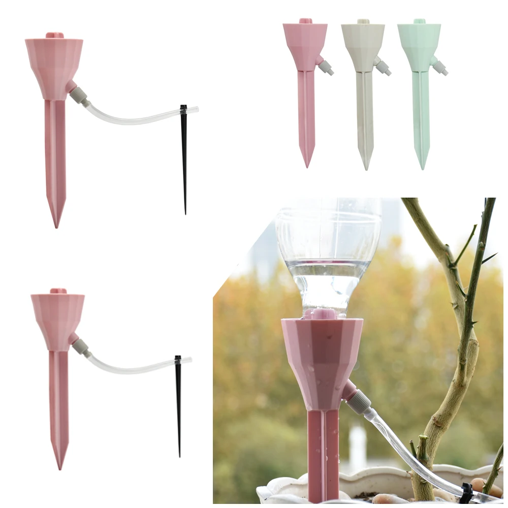 Automatic Plant Watering Flower Tool Adjustable Spikes Taper Potted