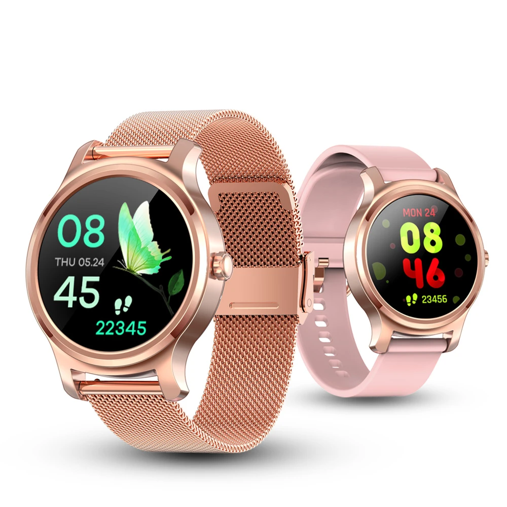 smartwatch women IPS round screen bluetooth call IP67 health motion  Pedometer calendar Weather smart watch Message Reminder|Smart Watches| -  AliExpress