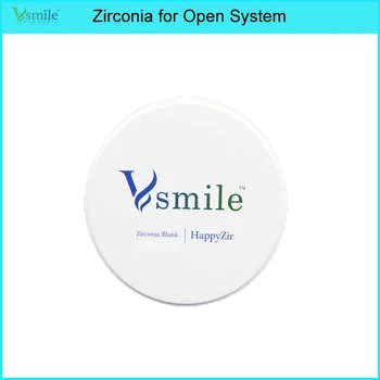 

HappyZir UT Ultra Translucency Dental Zirconia Blocks for CADCAM System for Dental Technician Dental Lab