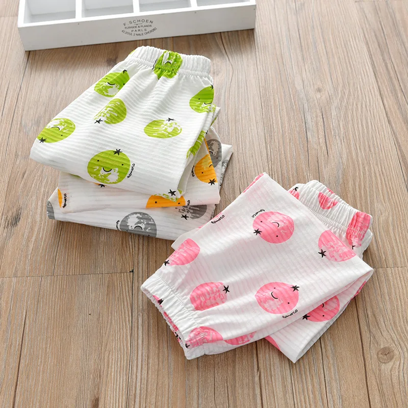 New Style Children Anti Mosquito Pants Thin Spring Summer Baby Pants Girls' Shirt Summer Lantern Pants Base Casual Pants