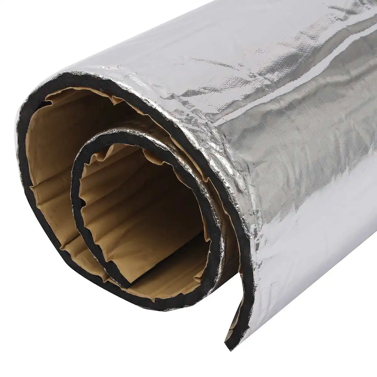 

100x100cm Sound Proofing Carpet Mat Noise Heat Insulation Deadener for Floor Trunk