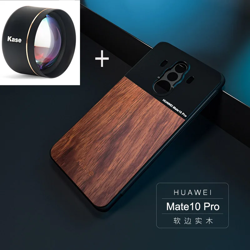 Kase мастер телефото телефон объектив+ сенсорный дигитайзер для iPhone 7/8Plus huawei P20 p30pro Mate10 20Pro чехол для телефона - Цвет: for Mate 10pro