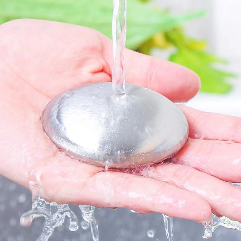 Stainless Steel Soap, Odor Remover Hand Bar Kitchen Eliminating Smells Onion, Garlic, Fish, and Other Strong Scents 2 Pack Stainless Steel Soap, Odor Remover Hand Bar Kitchen Eliminating Smells Onion, Garlic, Fish, and Other Strong Scents 2 Pack