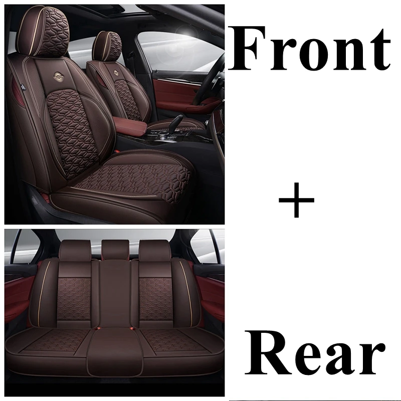 Автомобильный чехол для сиденья Volkswagen Passat b5 b6 b7 b8 polo Touareg golf 4 5 6 7 BORA CANDY MAGOTAN Sagitar SPORTSVAN PHIDEON GOL - Название цвета: coffee standard