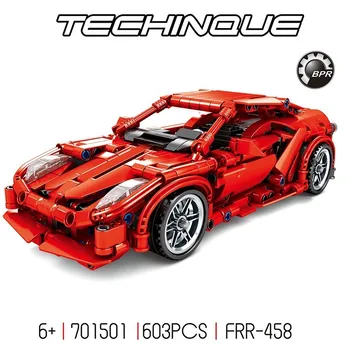 

2020 New Ferraried F1 Racing Car Building Blocks Fit Technic Racer Vehicles Supercar Playmobil Bricks Kids Boys Gifts