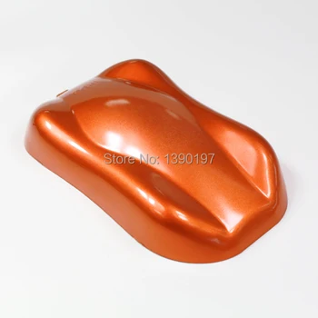 

Auspika series Chinese orange Pearl paint effect pigment powder for auto paints, cosmetics 50g /bag